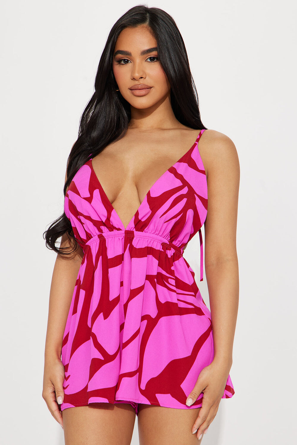 

Комбинезон Fashion Nova P7446, красный