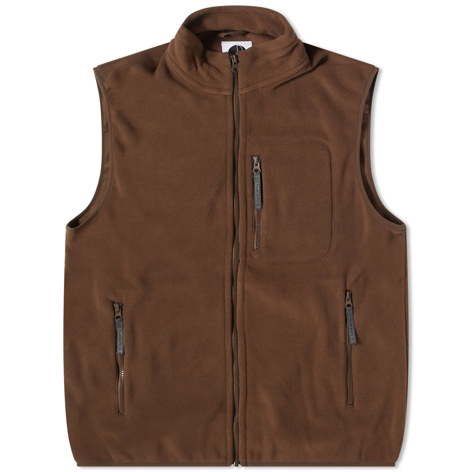 

Жилет Polar Skate Co. Basic Fleece Vest, коричневый