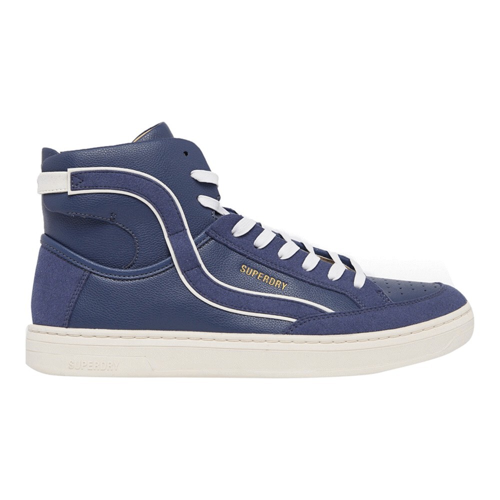 

Кроссовки Superdry Basket Lux, soft navy/oatmeal