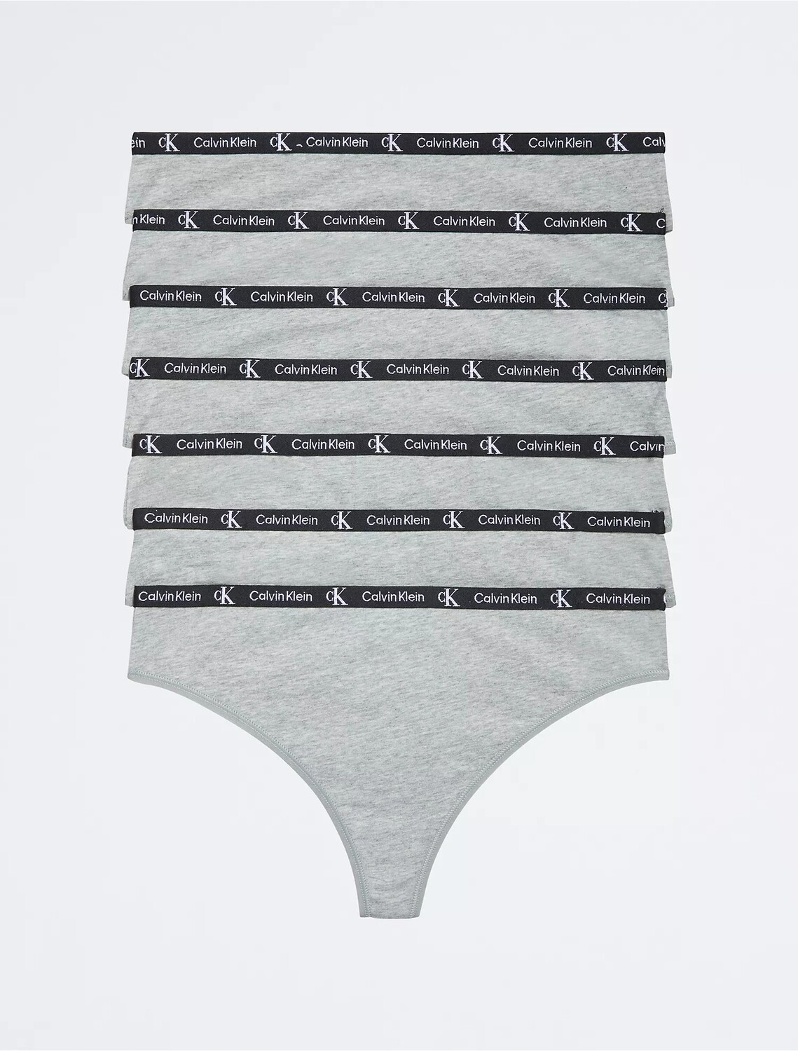 

Комплект трусов Calvin Klein 1996 Modern, 7 предметов, серый