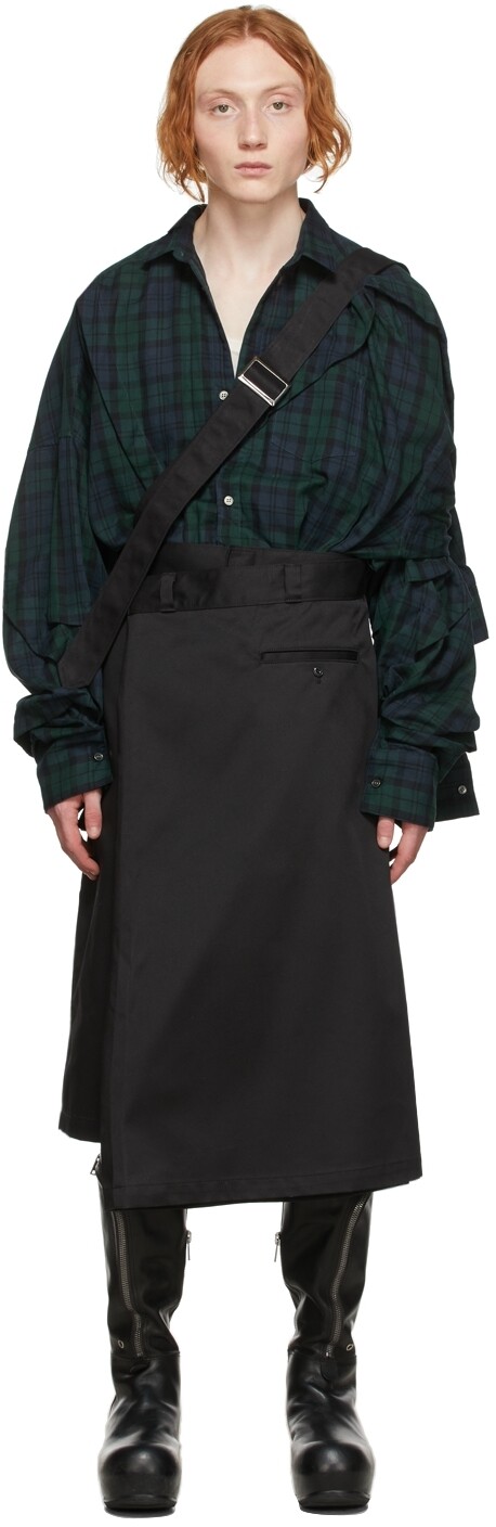 

Черные складные брюки SSENSE Exclusive Dickies Edition KIDILL