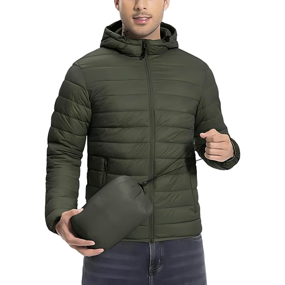 цена Куртка Pioneer Camp Mens Lightweight Packable, темно-зеленый