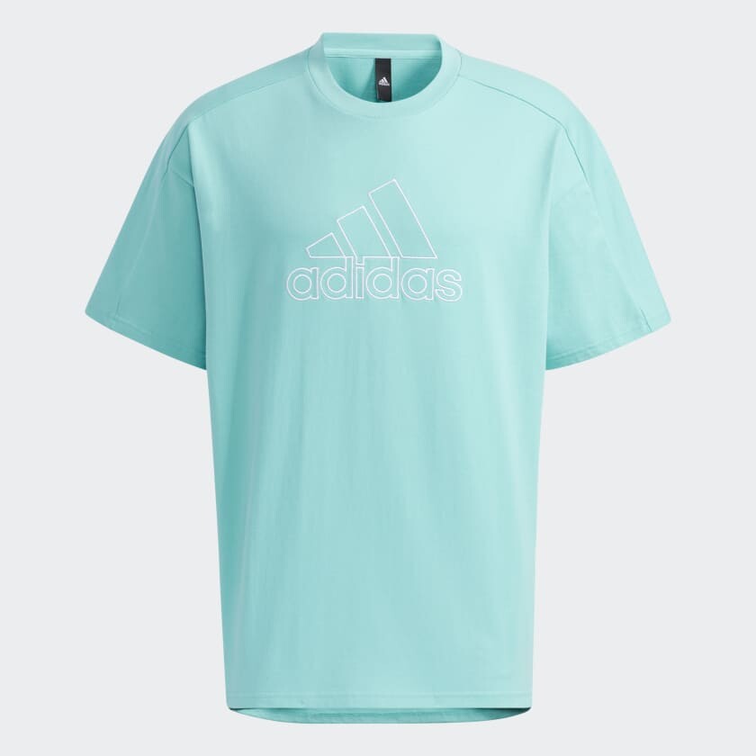 

Футболка adidas 3-Stripes, бирюзовый, Зеленый