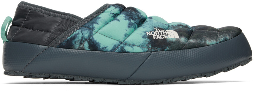 

Зеленые и серые тапочки Thermoball Traction V The North Face