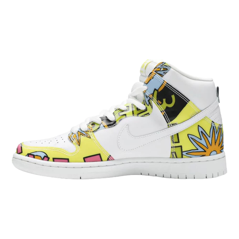 

Кроссовки Nike Dunk High PRM DLS SB QS, белый