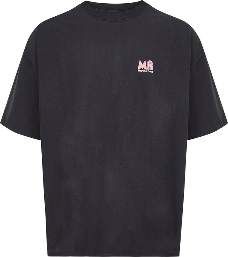 

Футболка Martine Rose Oversized T-Shirt 'Black', черный