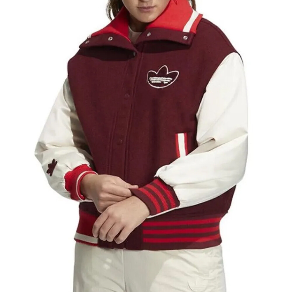 

Куртка Adidas Originals, бордовый, Красный