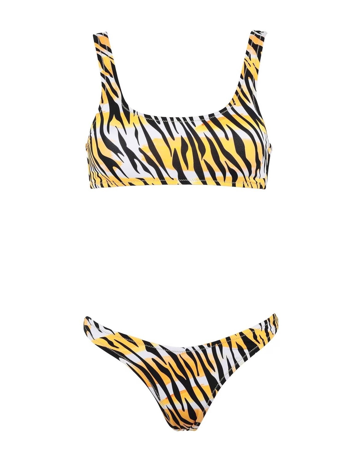 

Бикини Reina Olga Rocky Set, белый/желтый/черный