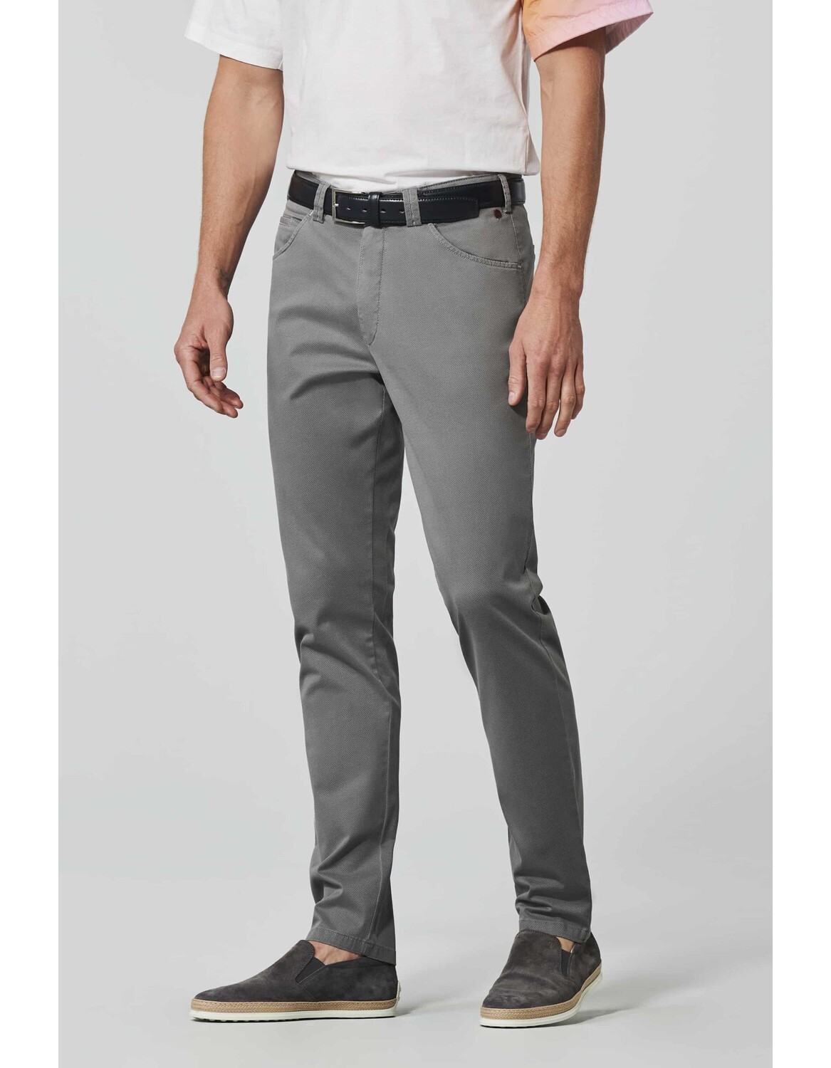 

Брюки чинос Meyer Swing Pocket DUBLIN, серый
