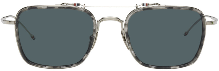 

Серые солнцезащитные очки TB816 Thom Browne