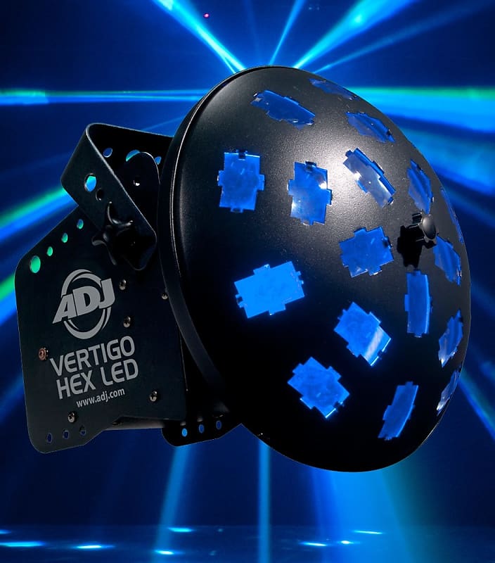 цена ADJ Vertigo HEX LED 2 x 12 Вт 6 в 1 RGBCAW Effect Light American DJ