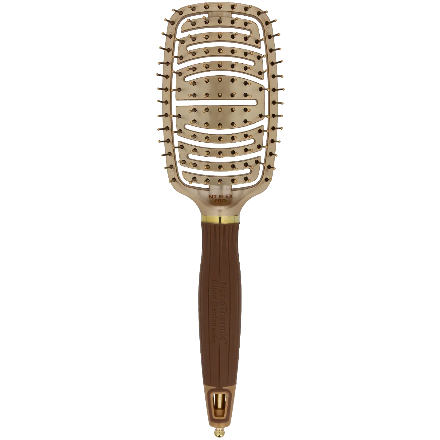 

Olivia Garden Nano Flex Pro щеточка для распутывания flex pro, 1 шт.