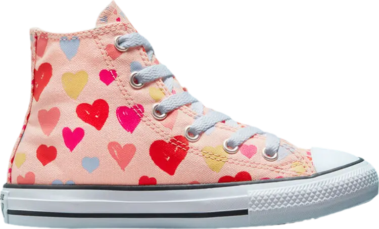 

Кроссовки Converse Chuck Taylor All Star High GS Hearts, розовый