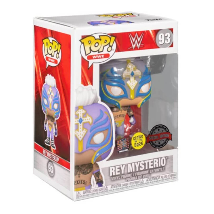 

Фигурка Funko Pop! WWE: Rey Mysterio, Glow in The Dark