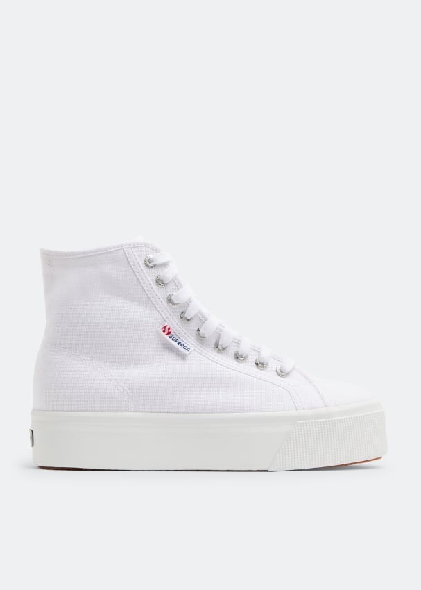 

Кроссовки SUPERGA 2705 Hi-top sneakers, белый
