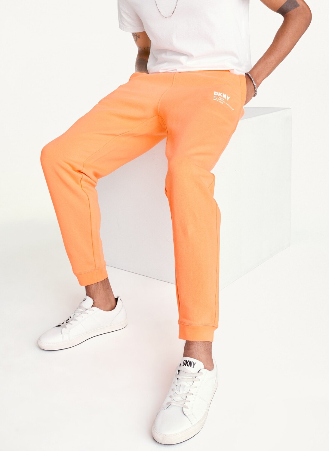 

Брюки с логотипом DKNY, Оранжевый