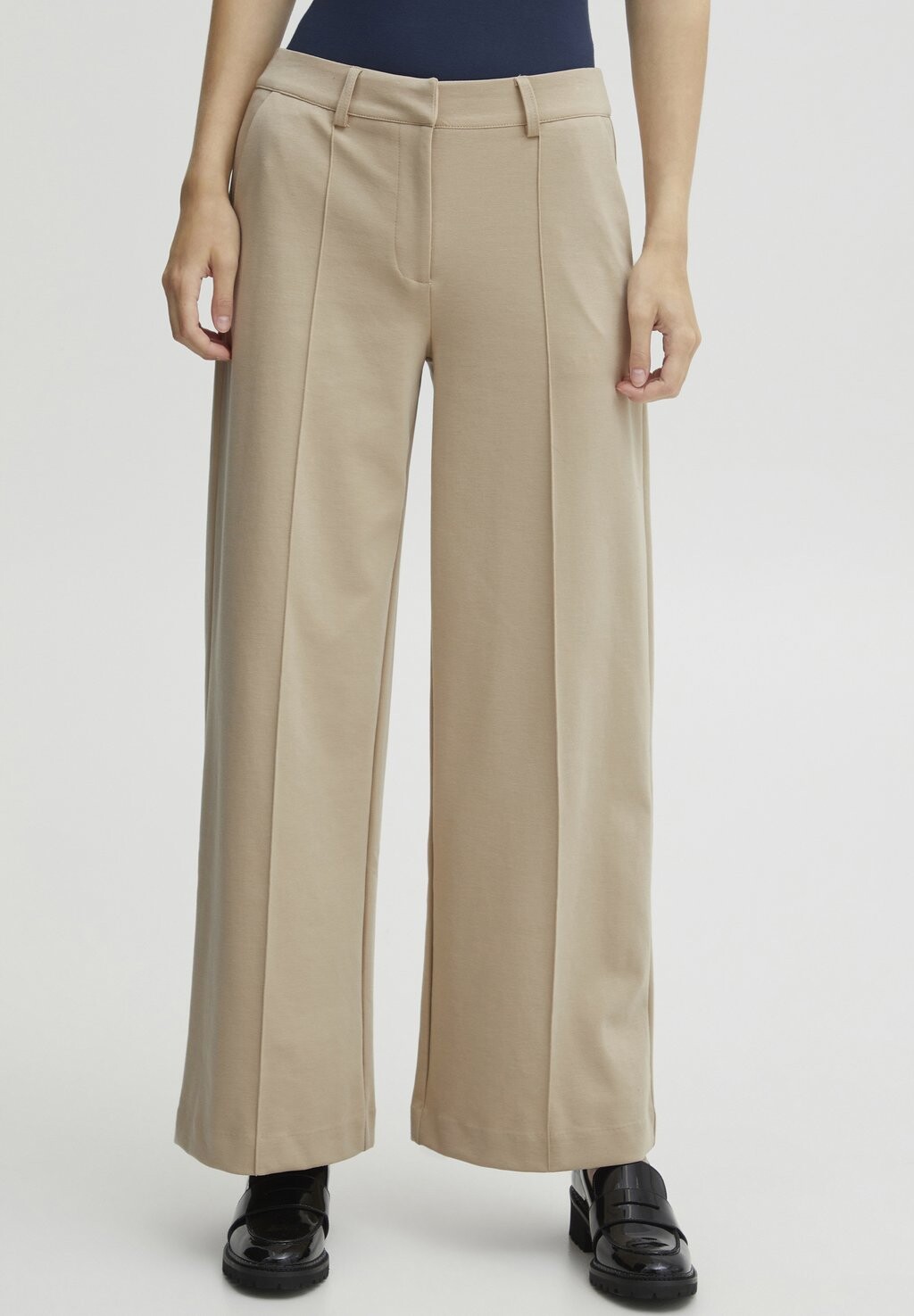 

Брюки IHKATE SUS OFFICE WIDE PA ICHI, цвет mottled beige