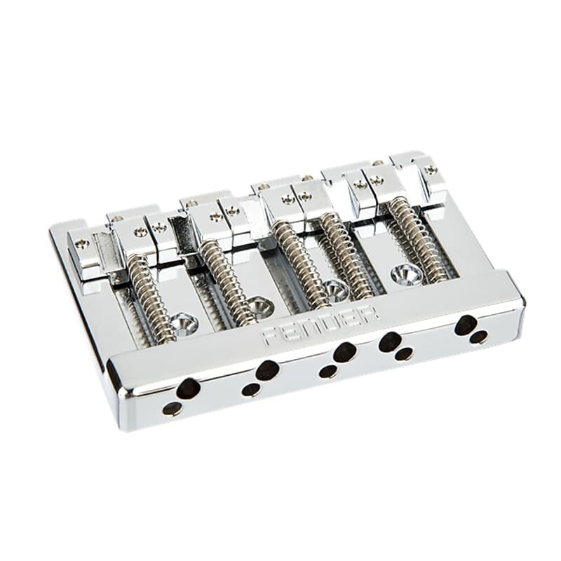 

Fender HiMass 5-String Bass Wide Bridge в сборе с цинковыми седлами