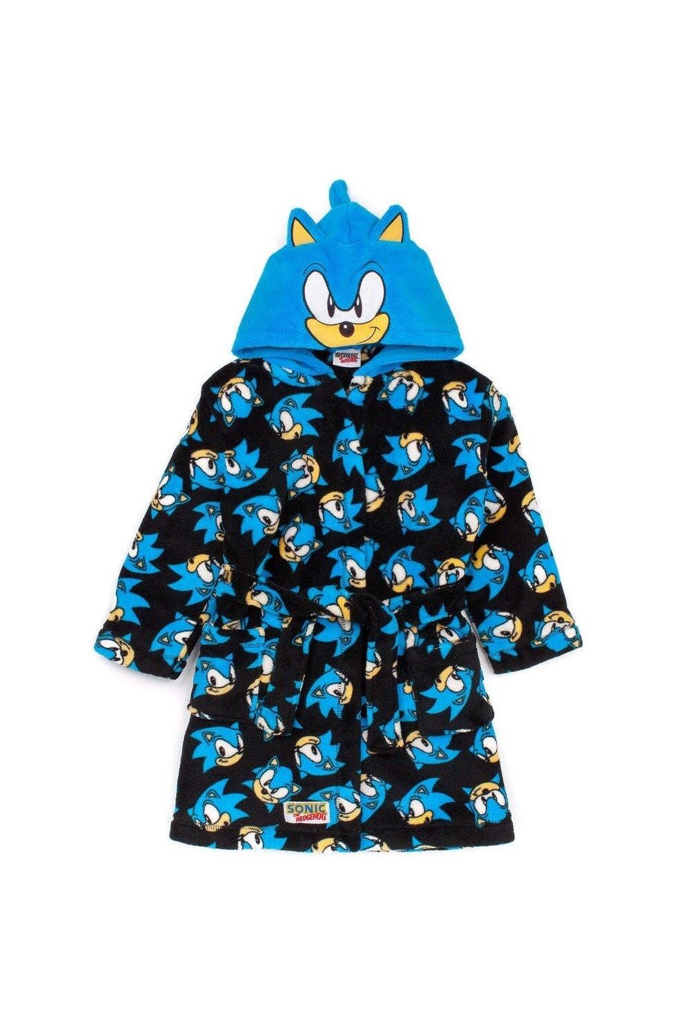 

Халат Sonic the Hedgehog, черный