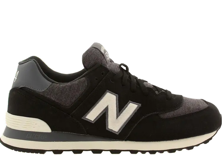 

Лимитированные кроссовки New Balance 574 'Black Navy', черный