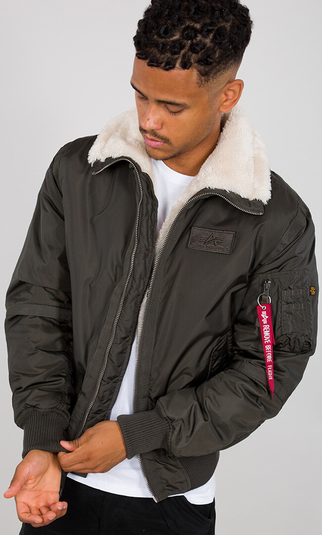 

Куртка Alpha Industries B15-3 TT, темно-коричневая