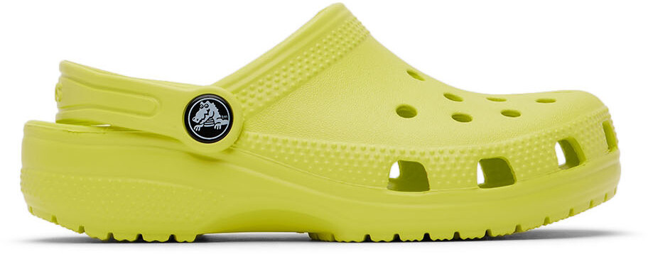 

Детские желтые классические сабо Crocs
