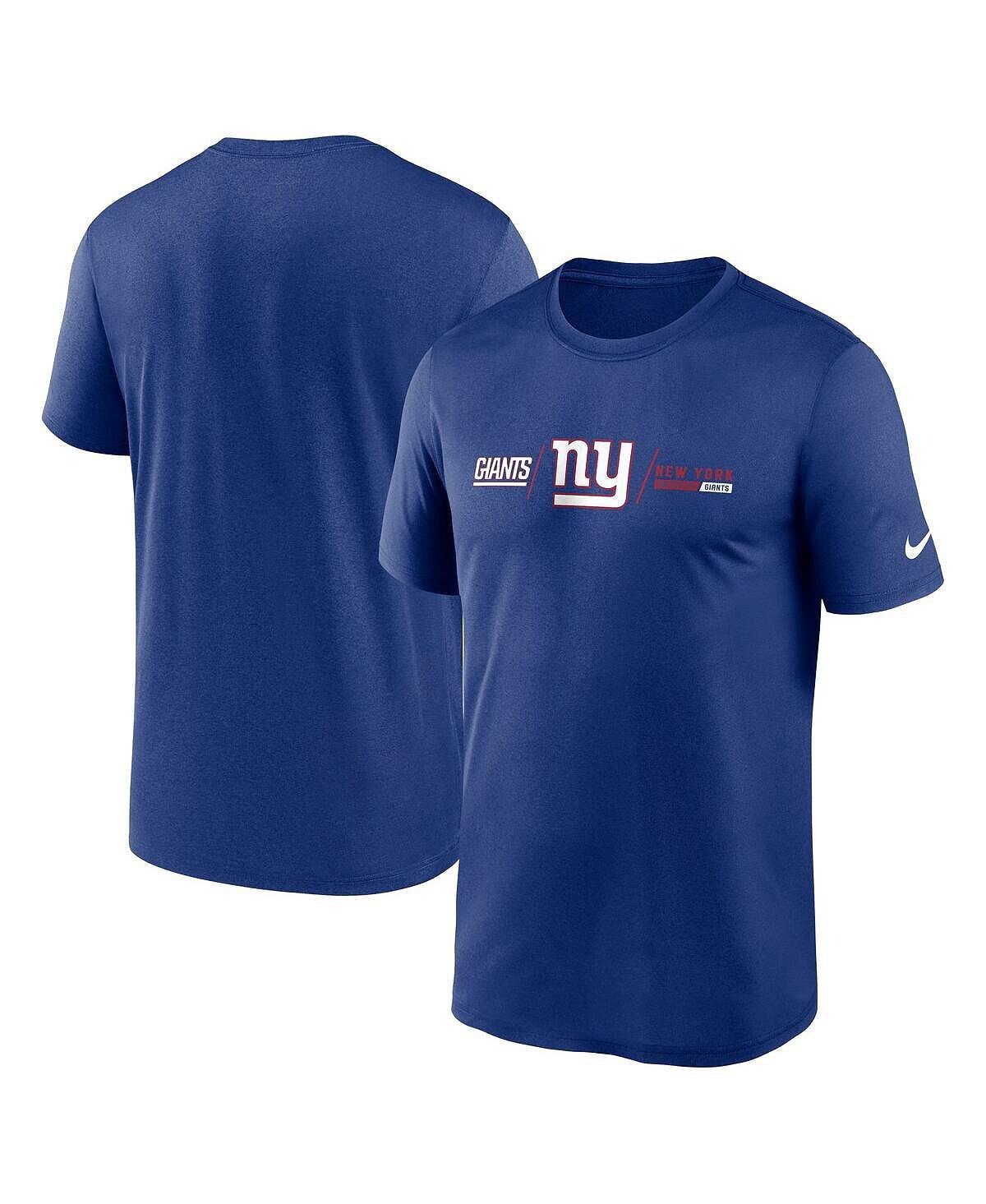 

Мужская футболка royal new york giants horizontal lockup legend Nike