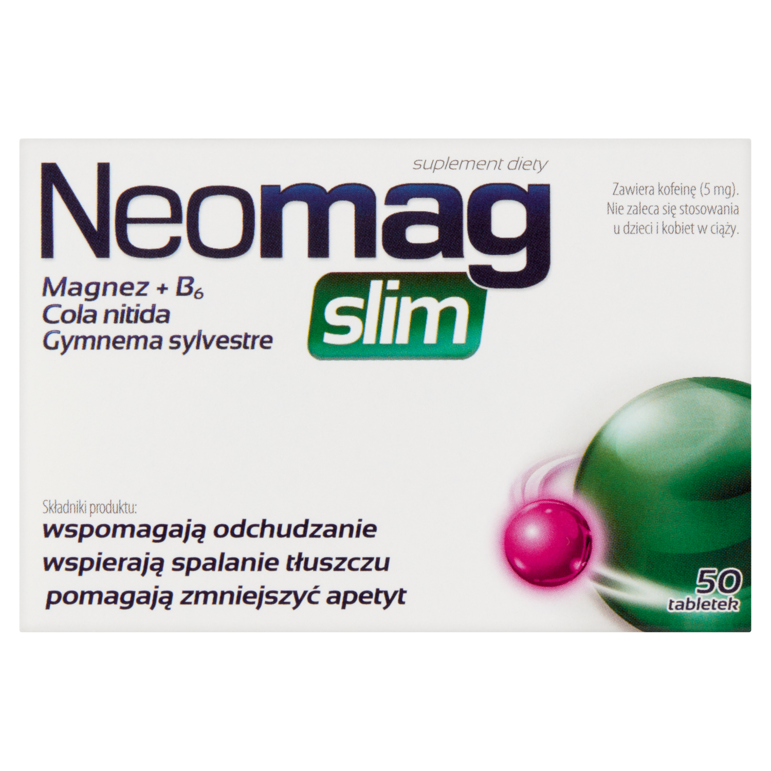 sesja биологически активная добавка 50 таблеток 1 упаковка Neomag Slim биологически активная добавка, 50 таблеток/1 упаковка