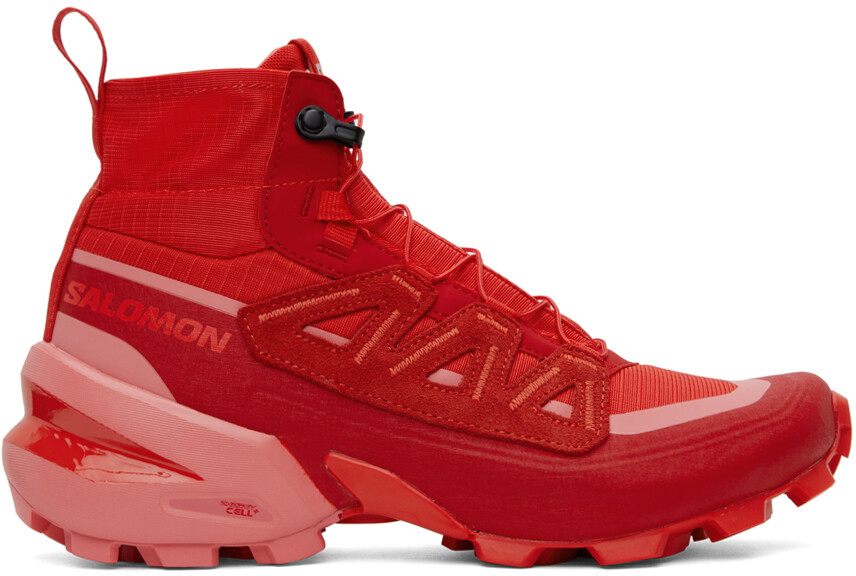 

Красные кроссовки Salomon Edition Cross Hike MM6 Maison Margiela