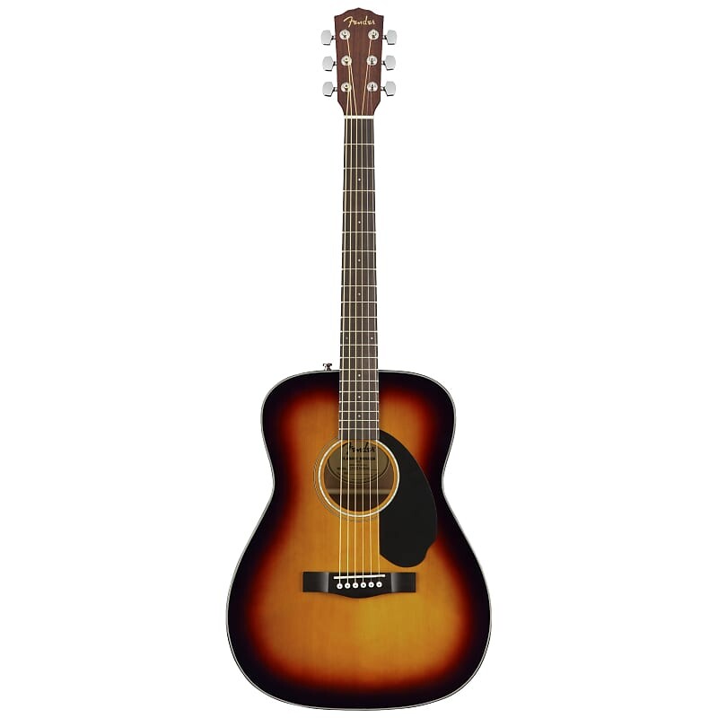 

Fender CC-60S Concert, 3 цвета Sunburst, орех FB