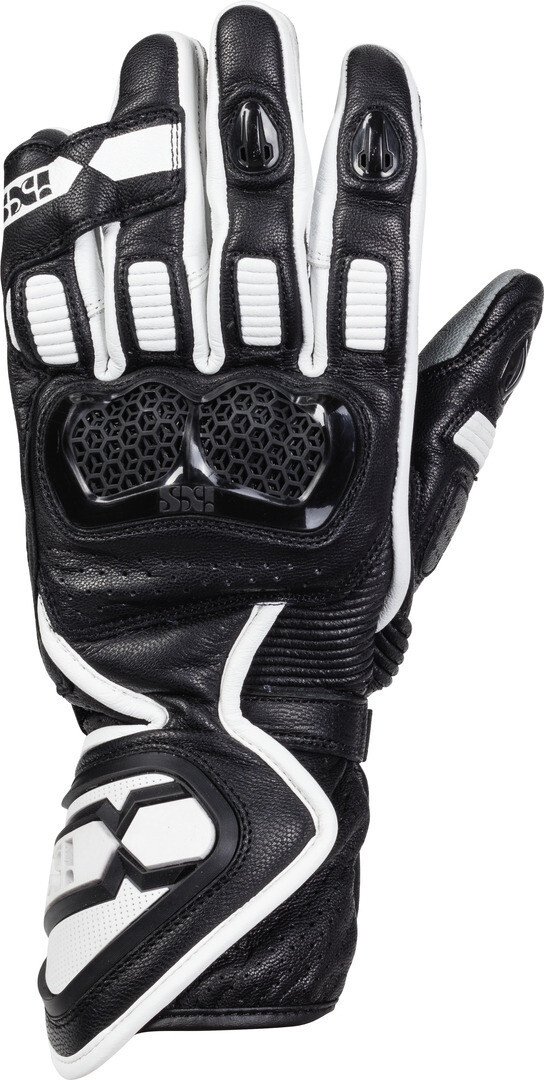 

Перчатки IXS Sport LD RS-200 2.0 для мотоцикла, черно-белые