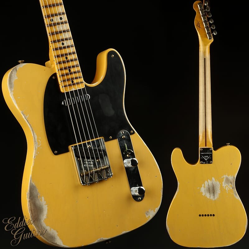 

Fender Custom Shop LTD 1951 Telecaster Heavy Relic - Aged Nocaster Blonde