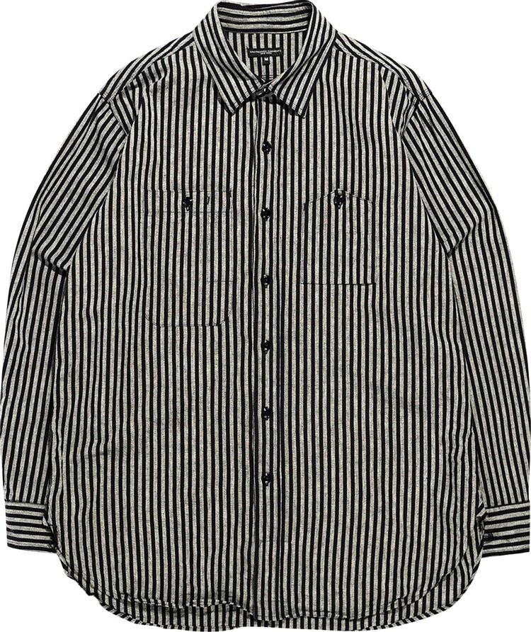 

Рубашка Engineered Garments Work Shirt 'Navy/Grey', разноцветный
