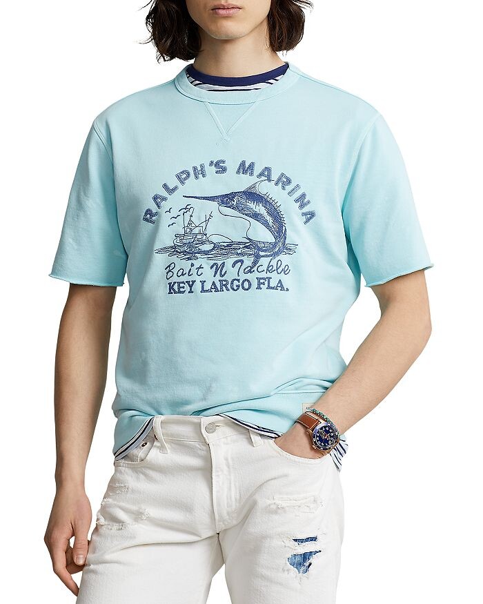 

Толстовка Ralph's Marina с короткими рукавами Polo Ralph Lauren