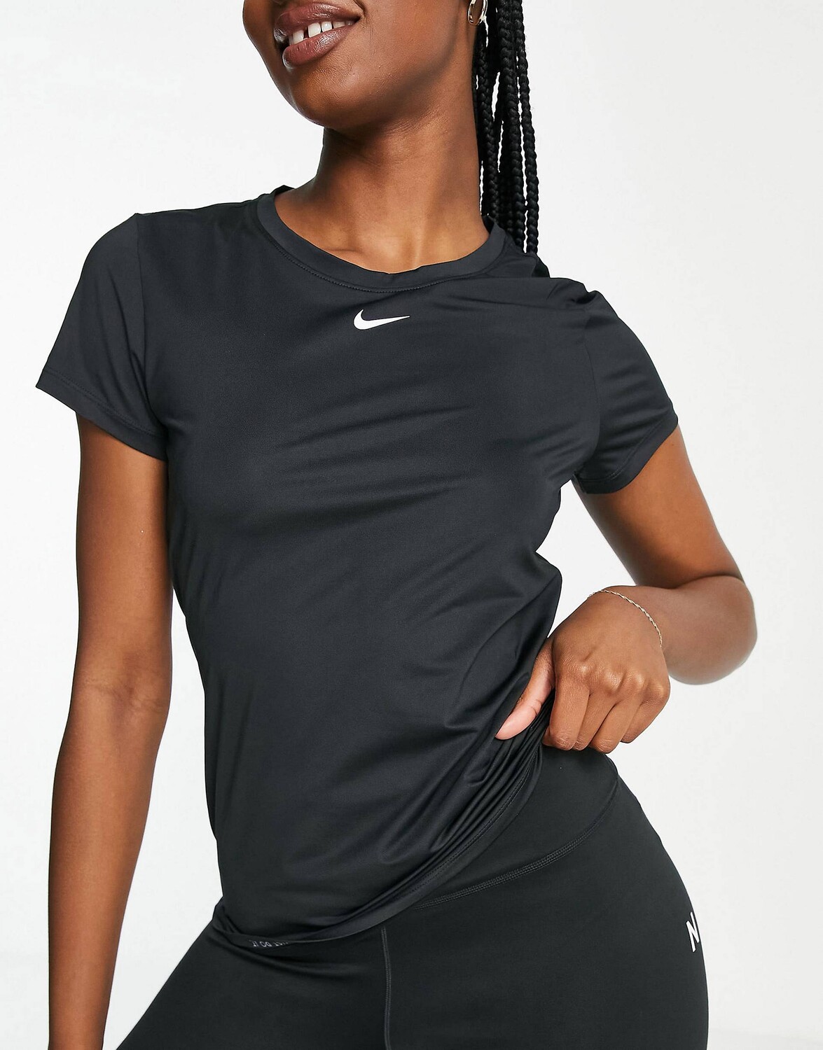 

Черная футболка с фирменным логотипом Nike Training, Черный