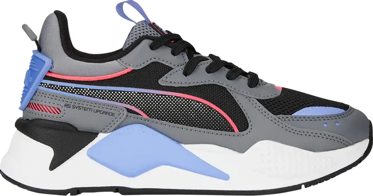 

Кроссовки Puma RS-X 3D Big Kid Grey Tile Light Blue, черный
