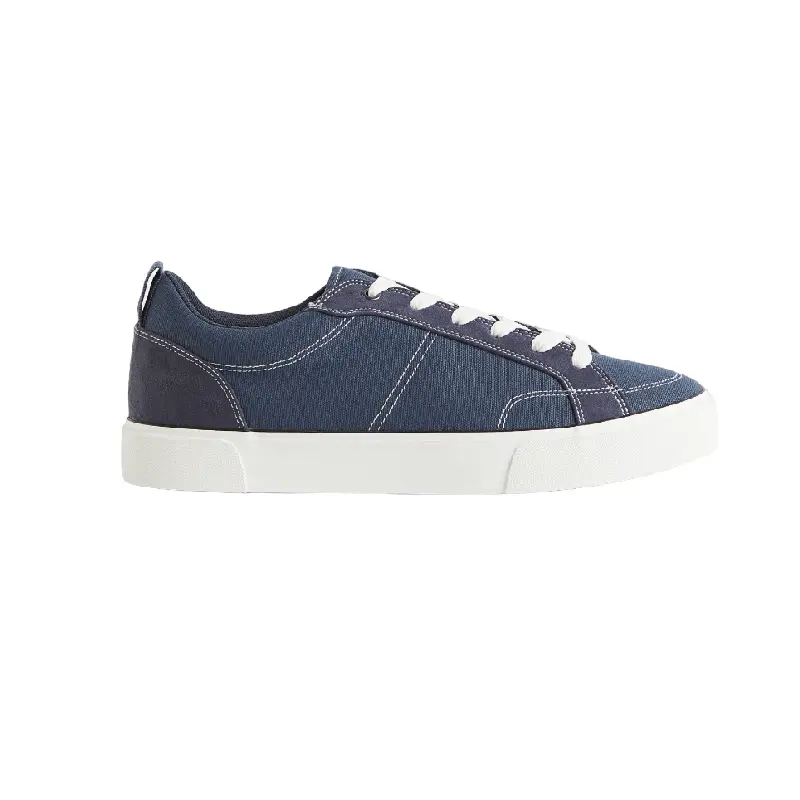 

Кроссовки H&M Canvas Sneakers, темно-синий