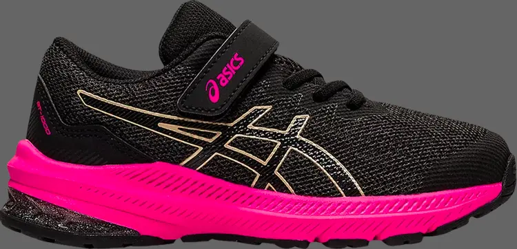 

Кроссовки gt 1000 11 ps 'graphite grey champagne' Asics, черный