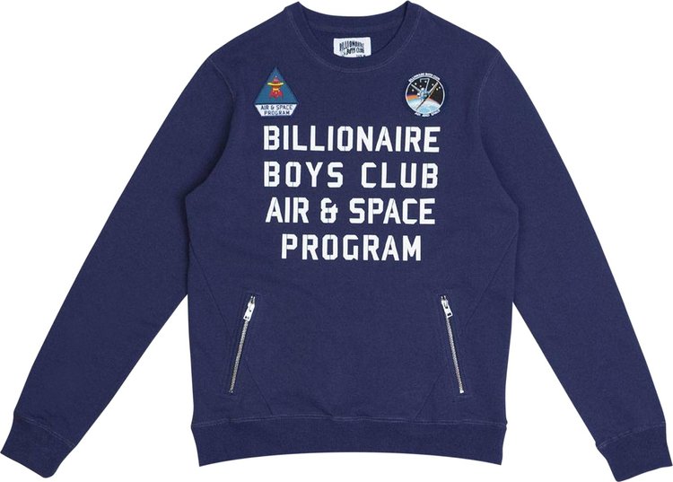 Толстовка Billionaire Boys Club Program Crewneck 'Patriot', синий - фото