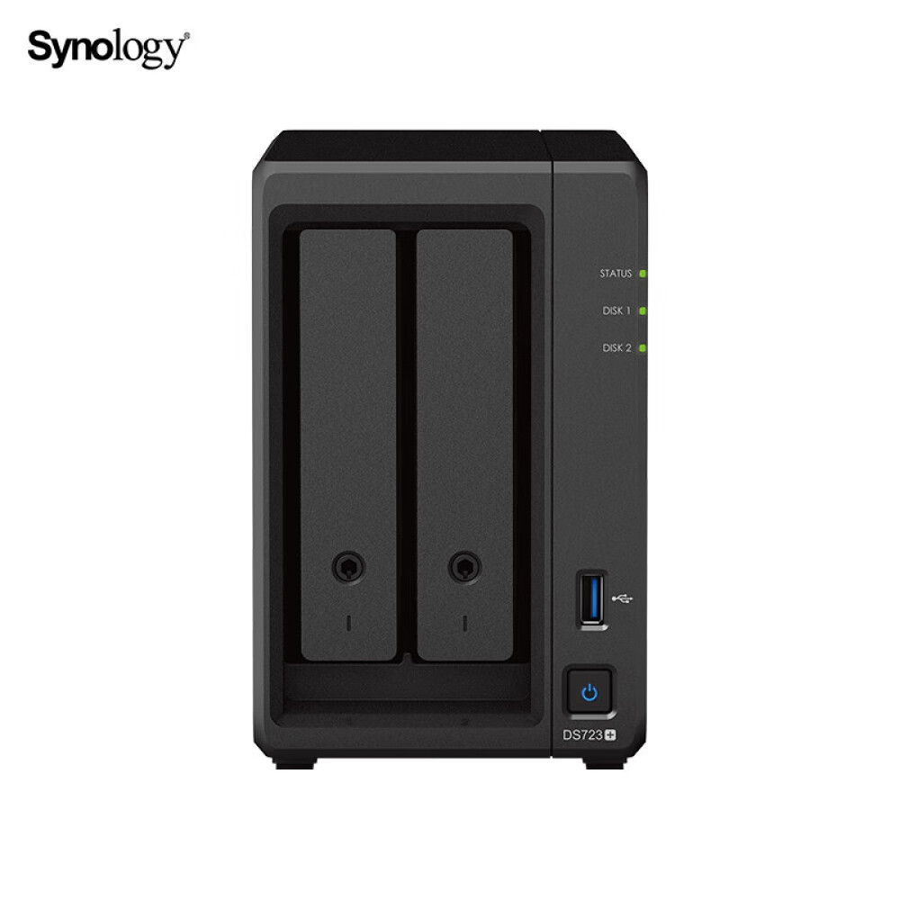 Сетевое хранилище Synology DS723+ 2-дисковое с Western Digital 10Тб схд настольное исполнение 2bay no hdd ds723 synology