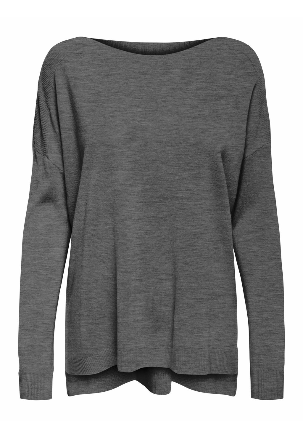 

Свитшот ONLY U-BOOT-AUSSCHNITT, цвет medium grey melange