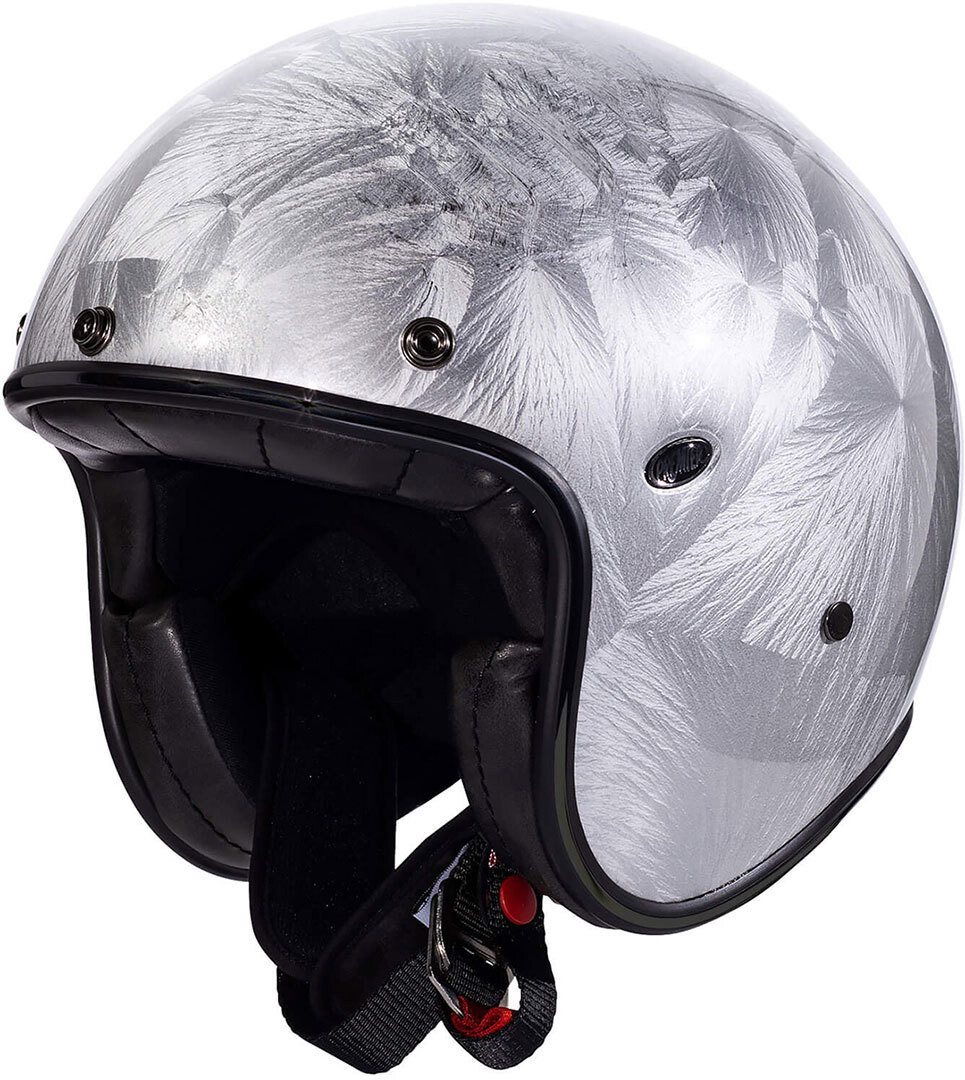 

Шлем мотоциклетный Premier Le Petit Classic DR Jet Helmet, серебристый