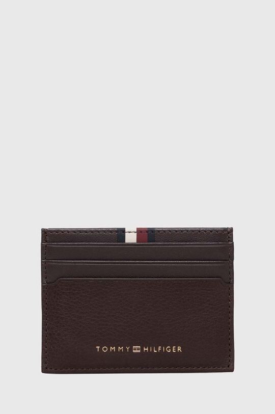 

Кожаная визитница Tommy Hilfiger, коричневый