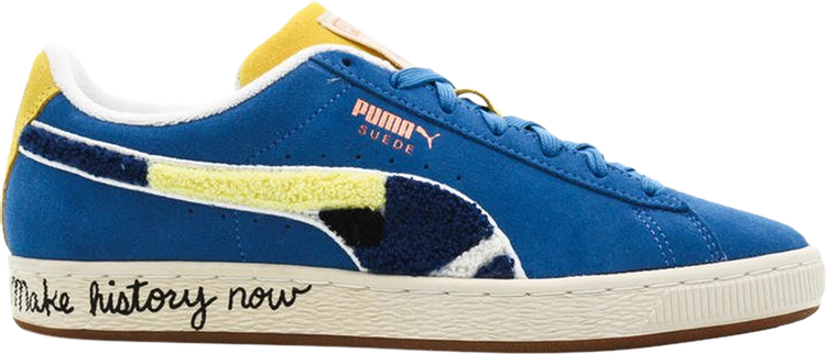 Кроссовки Puma Black Fives x Suede Classic Jr Star Sapphire, синий