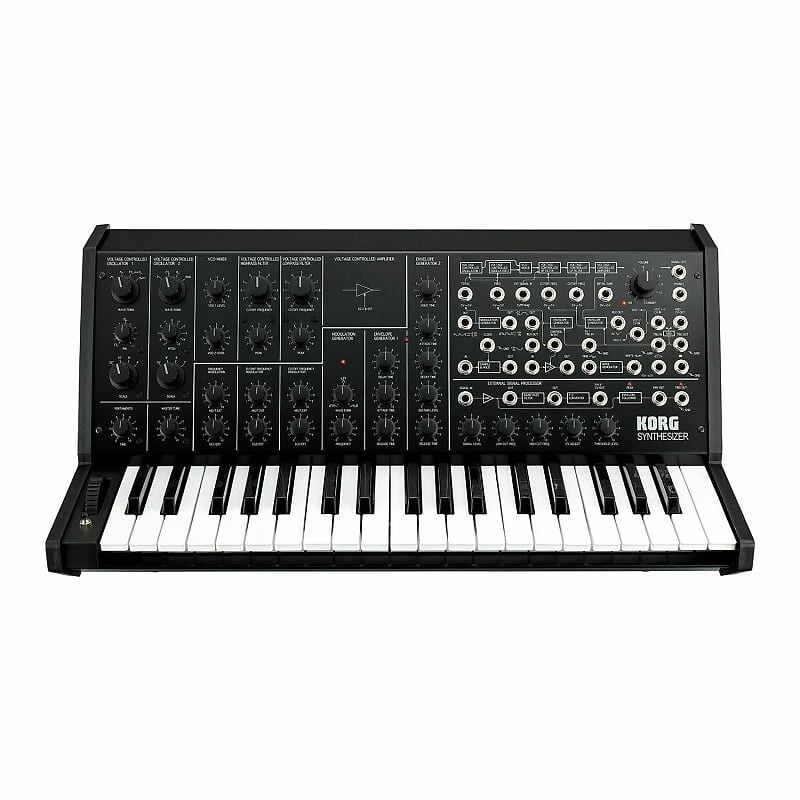 

KORG MS-20 FS Полноразмерная 37-клавишная КЛАВИАТУРА MONO SYNTH Black MS20 //ARMENS// MS-20 FS Full-size 37 key KEYBOARD MONO SYNTH Black