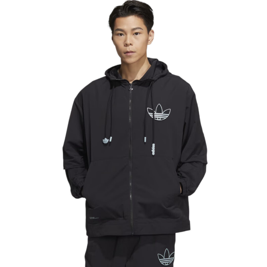 

Ветровка Adidas Originals Adicolor, черный