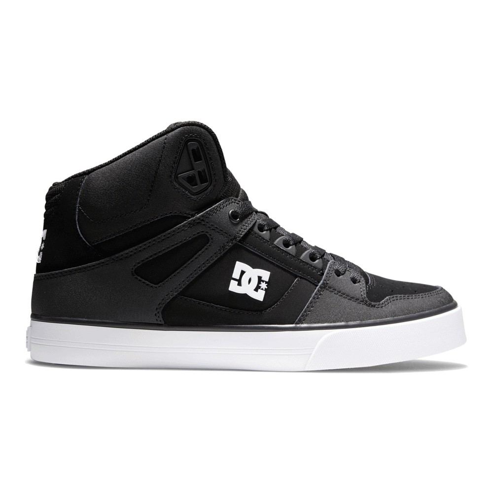 кроссовки dc shoes manual unisex black Кроссовки Dc Shoes Pure Unisex, black/black/white