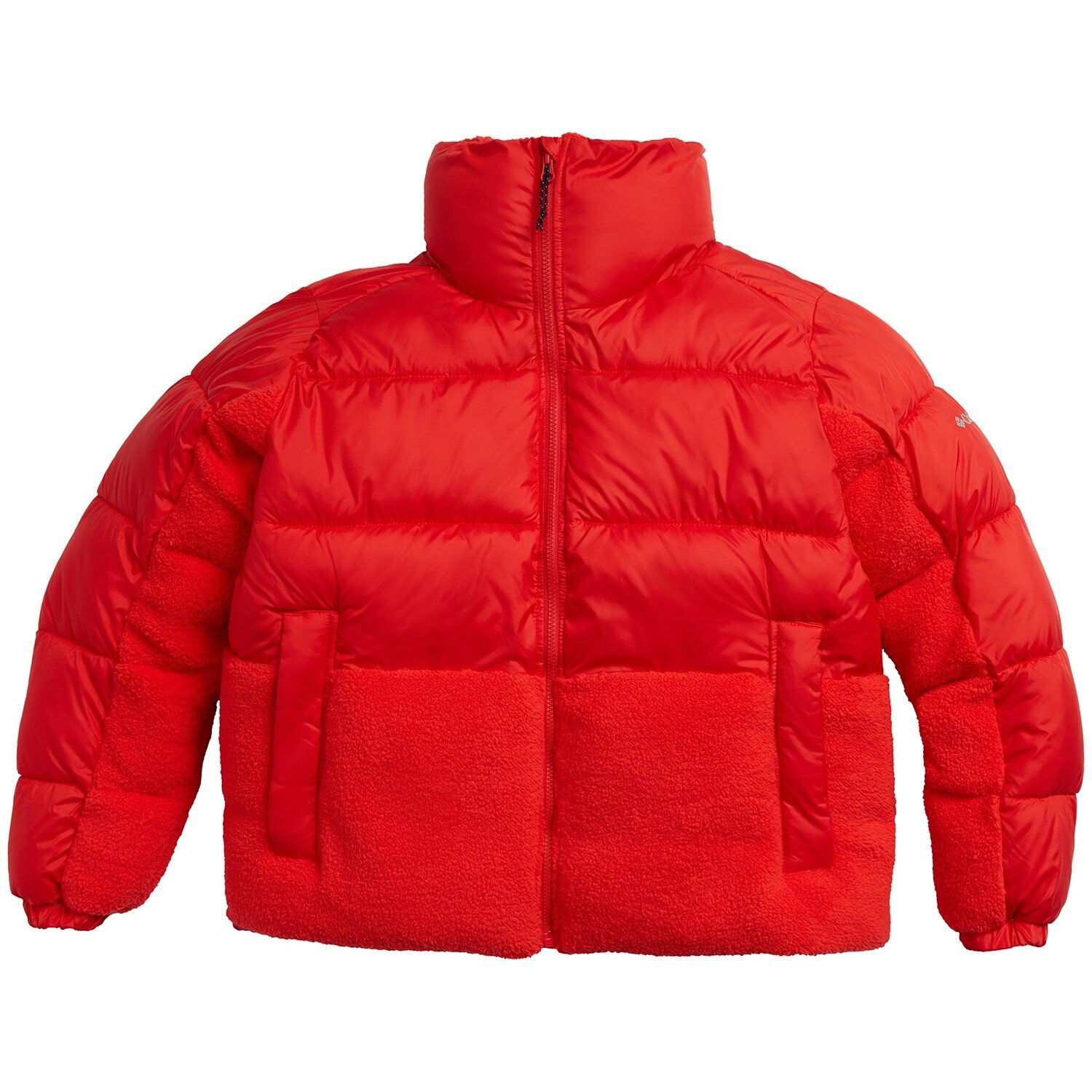 

Куртка Columbia Leadbetter Point Sherpa Hybrid больших размеров — женская, bold orange, Красный