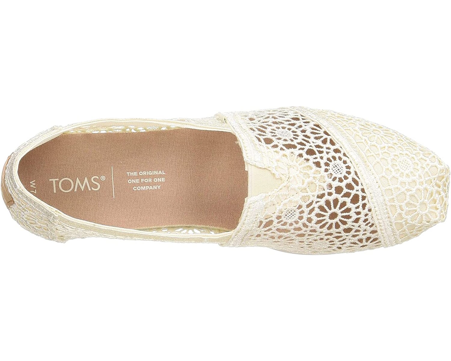 

Лоферы Alpargata CloudBound TOMS, натуральное марокканское вязание крючком