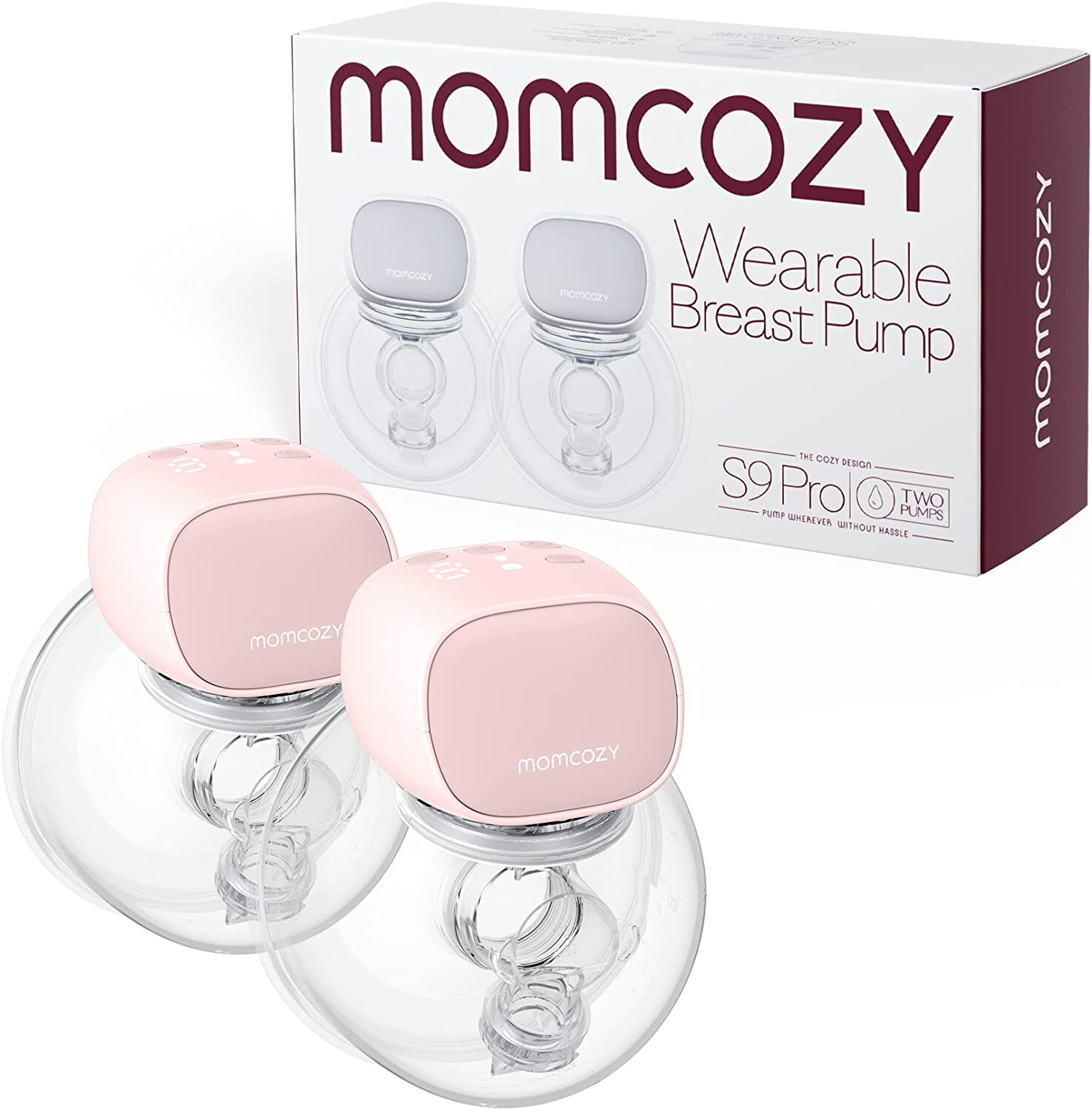 Молокоотсос Momcozy S9 Pro, розовый B0B74Q2L41 doctor-liman-med.ru.